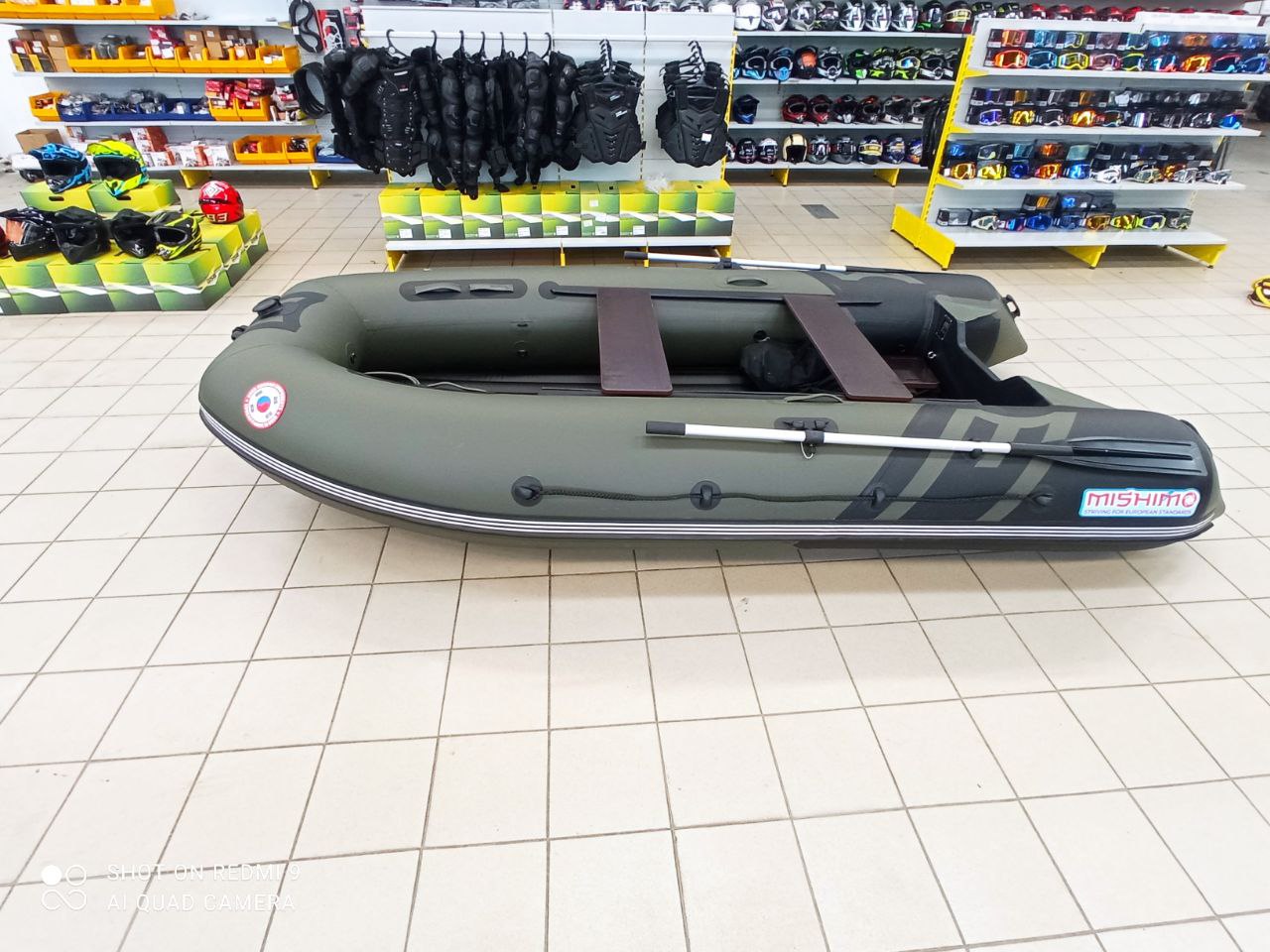 Лодка MISHIMO RIVER JET 410 под водомет в Барнауле