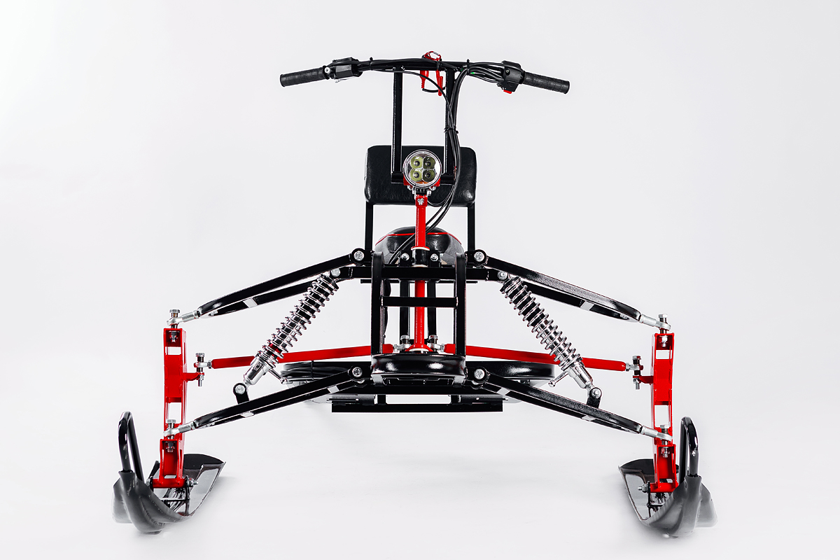 Лыжный модуль IKUDZO с подогревом ручек металлические лыжи в Барнауле