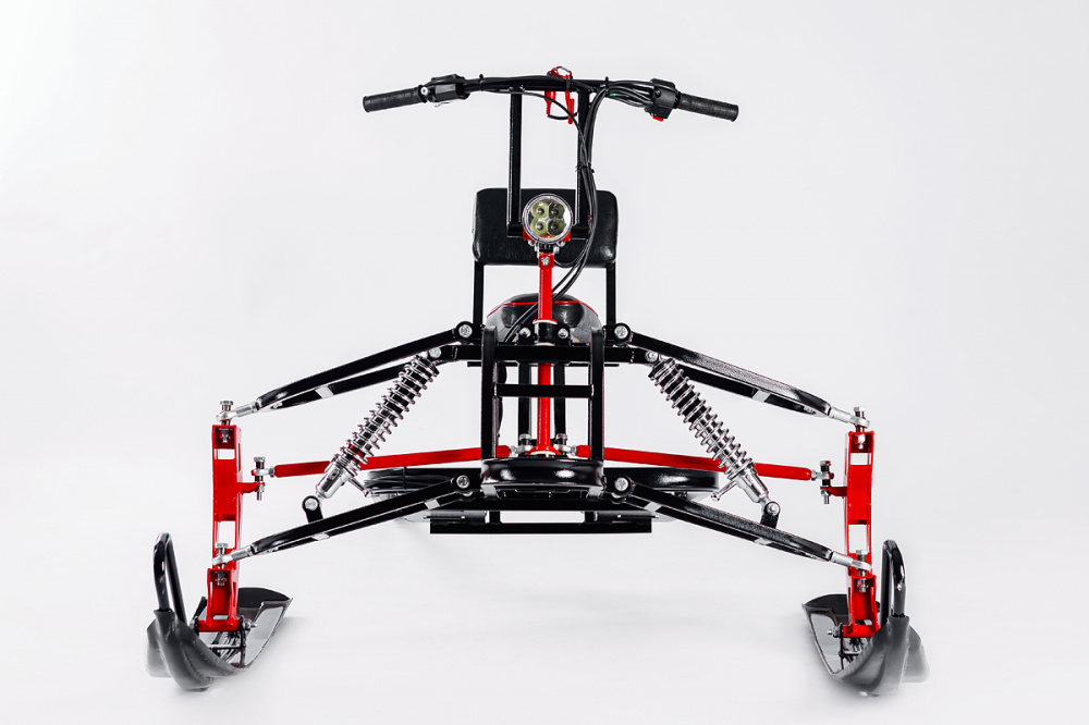 Лыжный модуль IKUDZO с подогревом ручек пластиковые лыжи в Барнауле