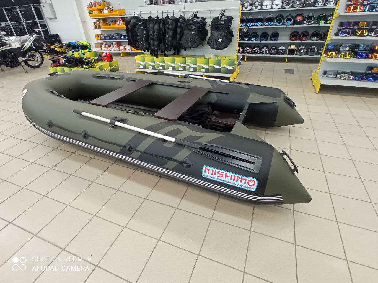 Лодка MISHIMO RIVER JET 410 под водомет в Барнауле