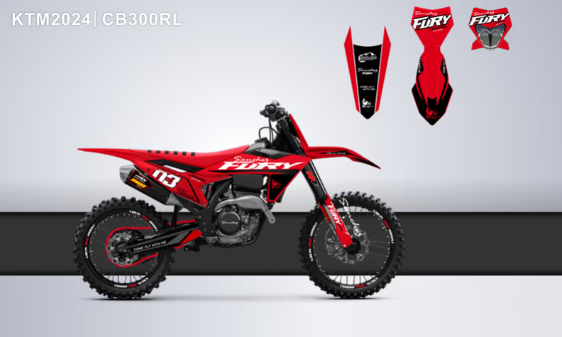 Кроссовый мотоцикл Sanchez Fury CB300RL в Барнауле