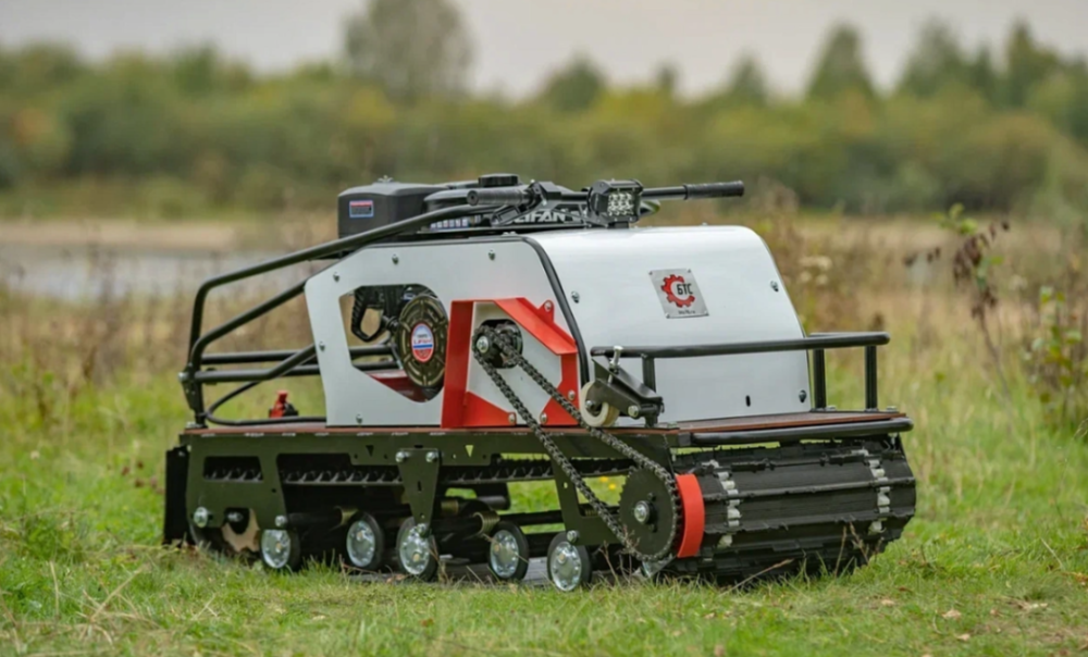 Мотобуксировщик БТС  «LONG» 500/15  э/зап LIFAN (18 Ватт) в Барнауле