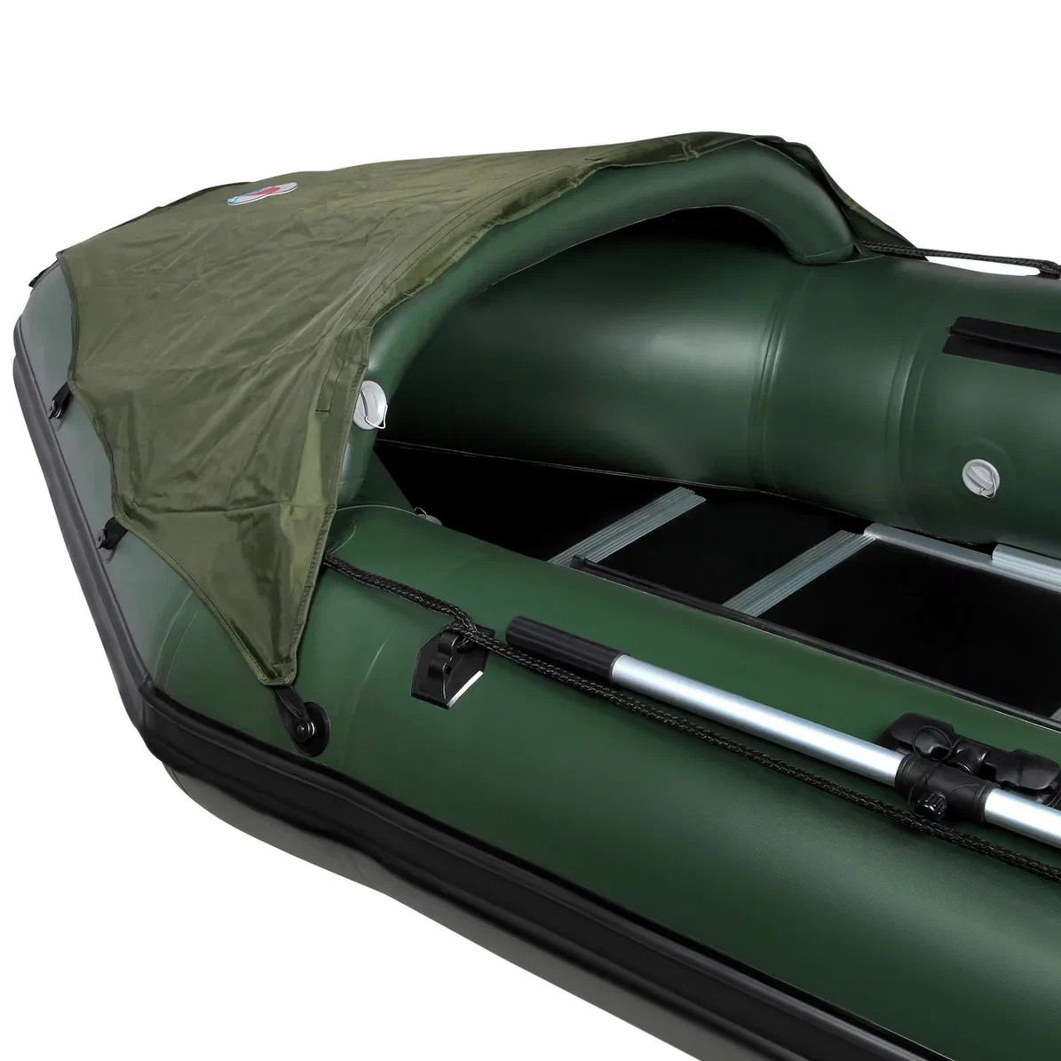 КОМПЛЕКТ НОСОВОГО ТЕНТА К ЛОДКЕ SMARINE SDP MAX 365-380 ЗЕЛЕНЫЙ в Барнауле