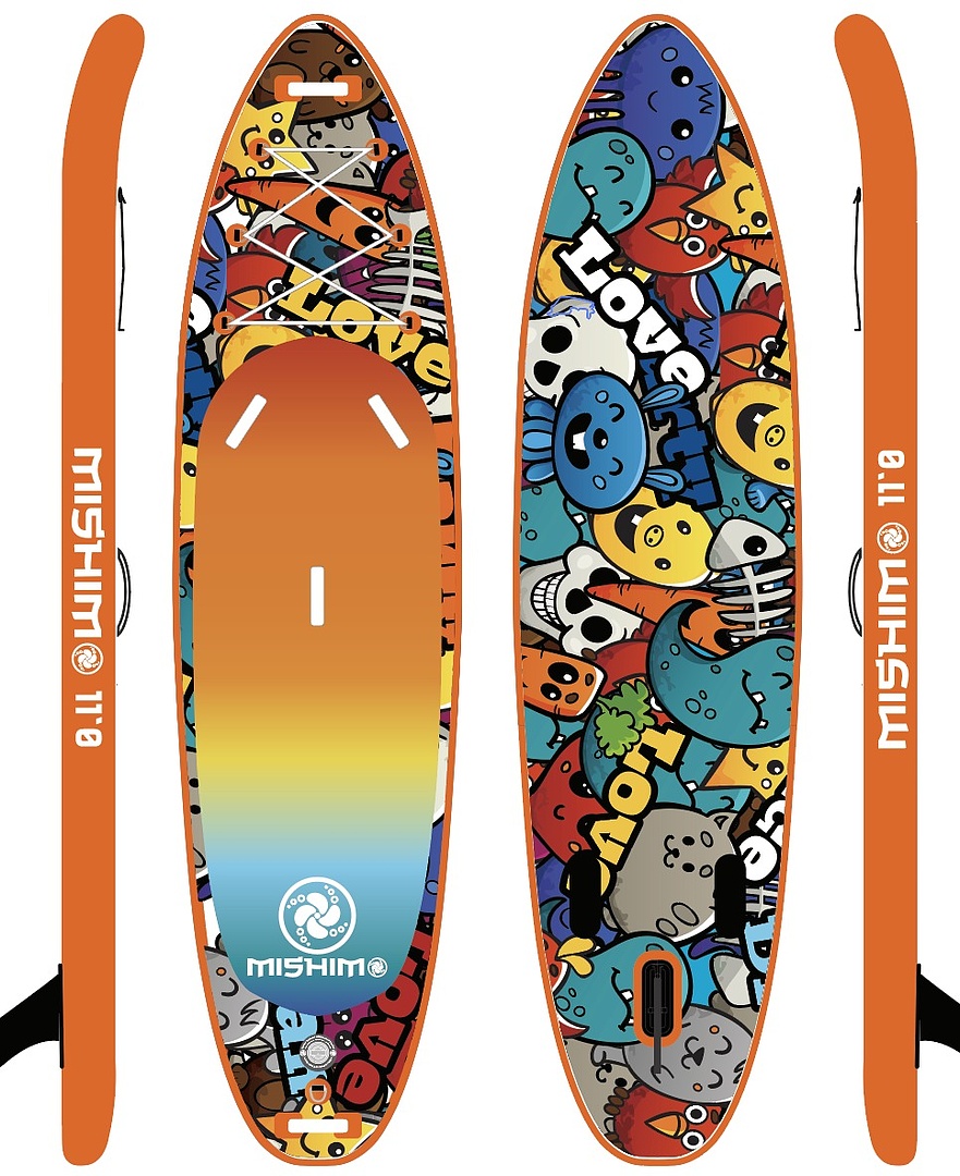 SUP (САП) Доска MISHIMO CRAZY-LINE 9.5’ (305см) в Барнауле