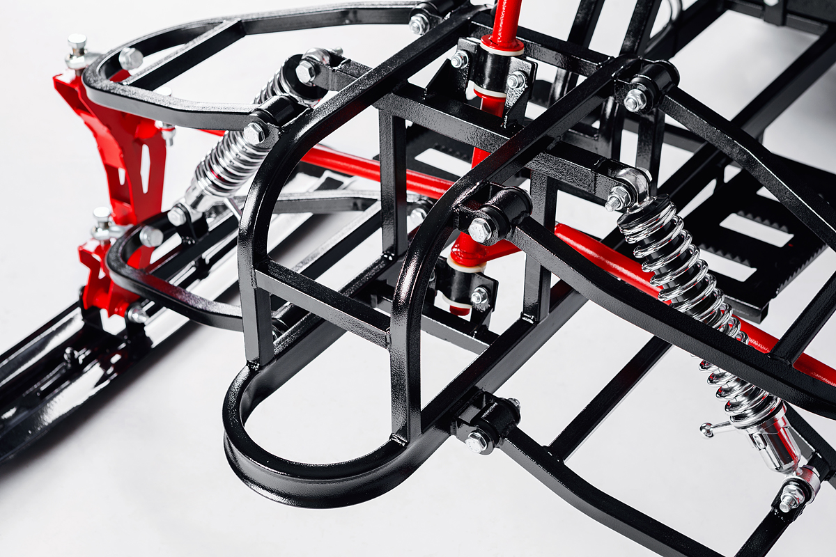 Лыжный модуль IKUDZO с подогревом ручек металлические лыжи в Барнауле