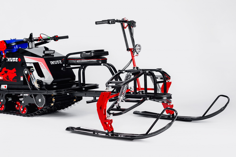 Лыжный модуль IKUDZO с подогревом ручек металлические лыжи в Барнауле