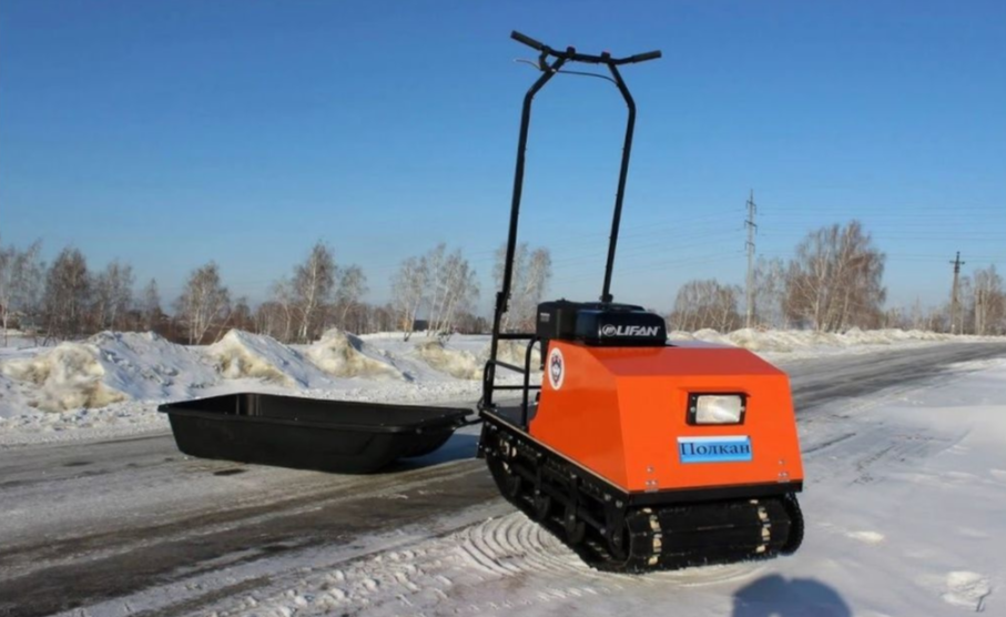 Мотобуксировщик Полкан 500К мини 9 л.с. в Барнауле