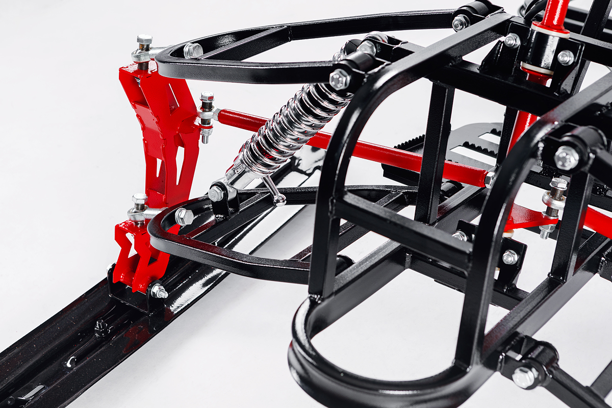 Лыжный модуль IKUDZO с подогревом ручек металлические лыжи в Барнауле