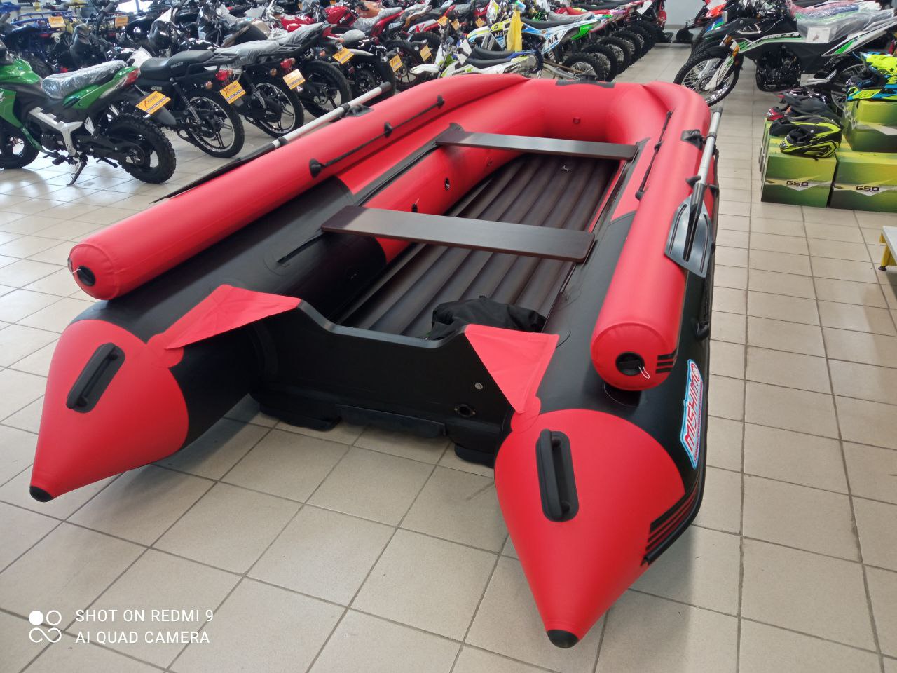 Лодка MISHIMO RIVER FJET PRO 410  под водомет в Барнауле