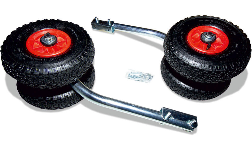 Транцевые колеса модульные двойные усиленные (быстросъемные) в Барнауле