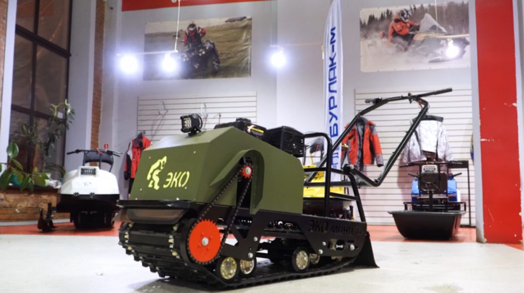 Мотобуксировщик ЭКО-Мини 15 лс (рама цельнометаллическая гнутая) в Барнауле