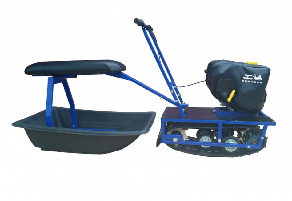 Мини-мотобуксировщик Альбатрос-М с фарой в Барнауле