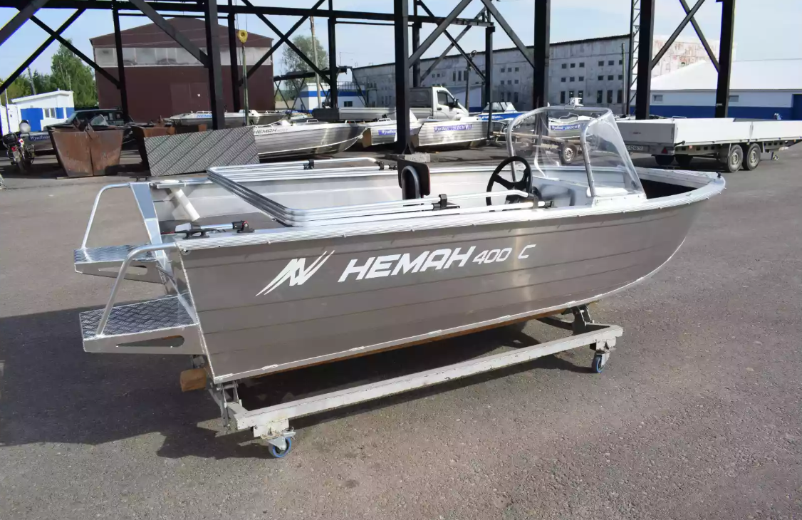 Алюминиевая лодка Неман-400 С в Барнауле