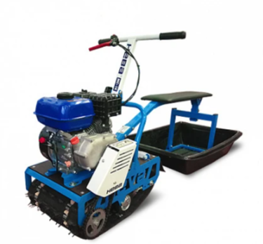 Мотобуксировщик НЕВА МС-1К с санями и сиденьем в Барнауле