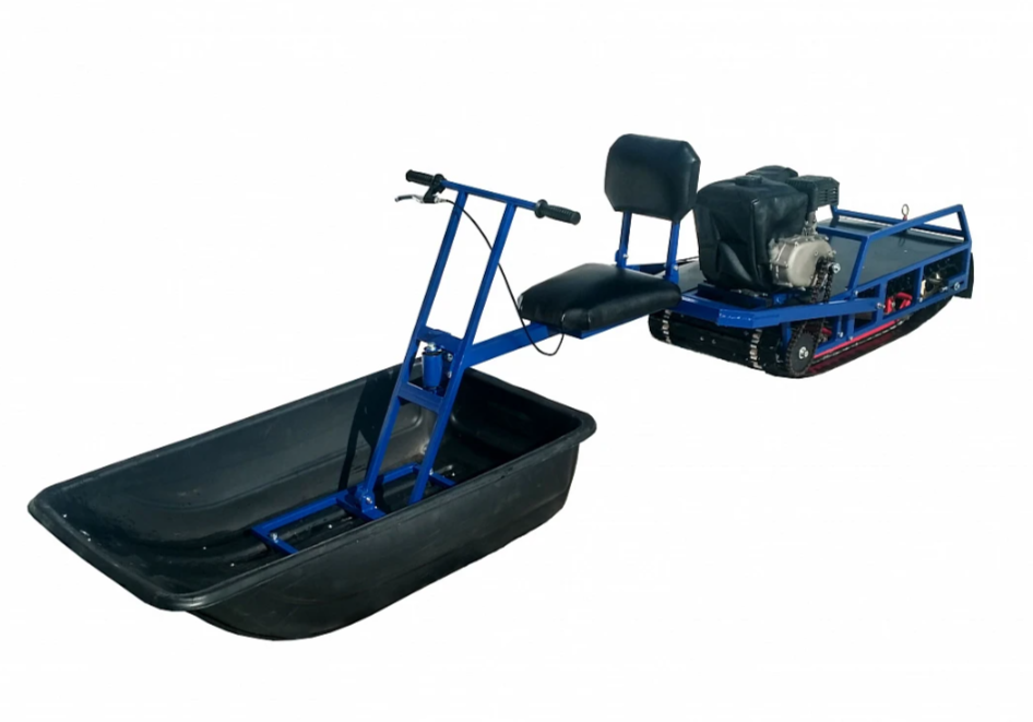 Мотобуксировщик толкач Альбатрос-XL8 с модулем. Без фары, склизы в Барнауле