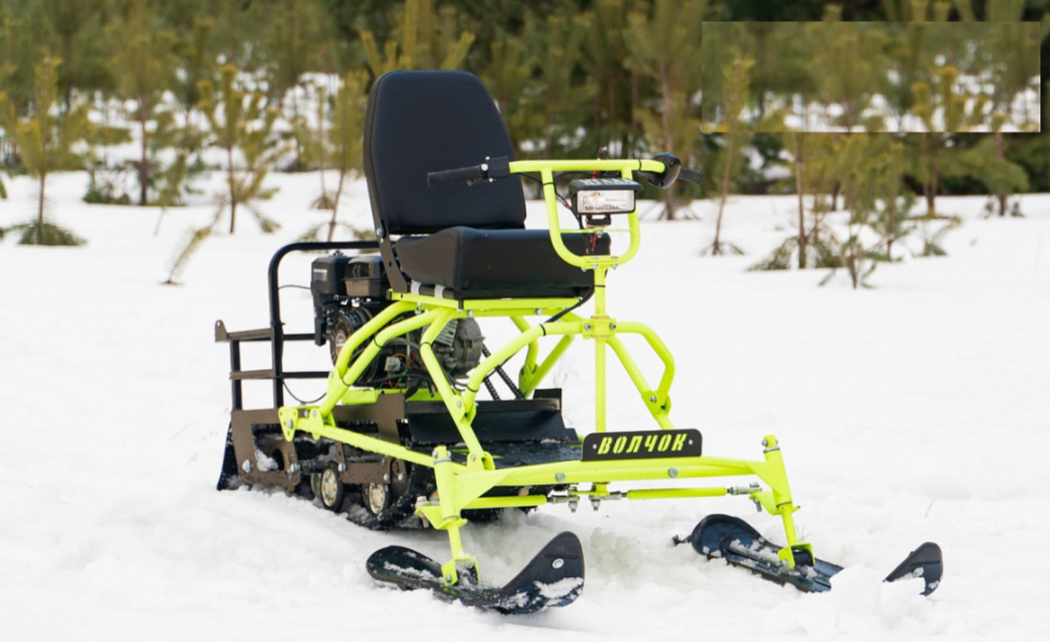 Мотобуксировщик Волчок 6.5 лс, редуктор в Барнауле