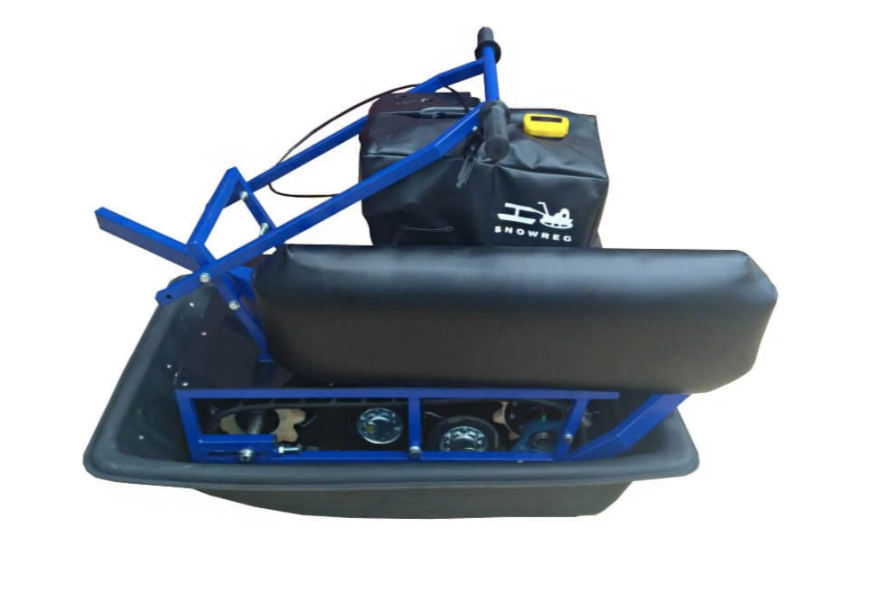 Мини-мотобуксировщик Альбатрос-М с фарой в Барнауле