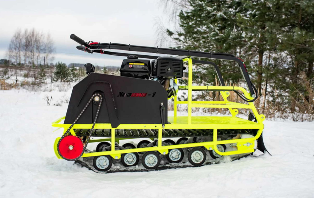 Мотобуксировщик Бурлак ХОЗЯИН-1 (капот металл) в Барнауле