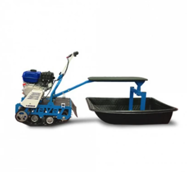 Мотобуксировщик НЕВА МС-1К с санями и сиденьем в Барнауле