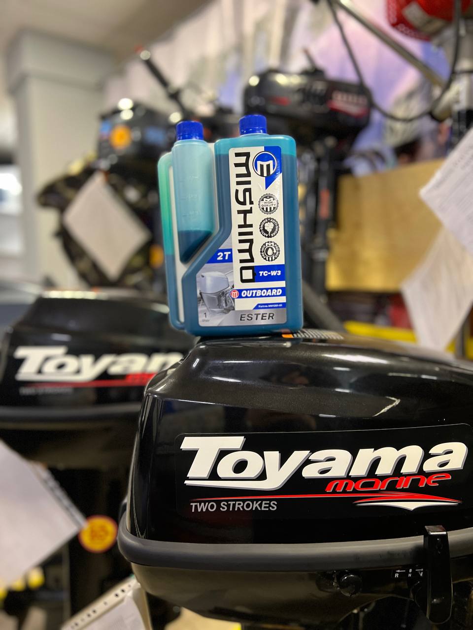 Масло MISHIMO 2T OUTBOARD (ESTER) полусинтетика 1 л в Барнауле