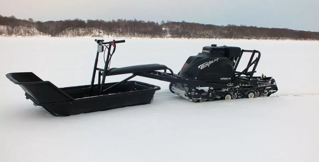 Мотобуксировщик Тофалар 500 с модулем Толкач в Барнауле