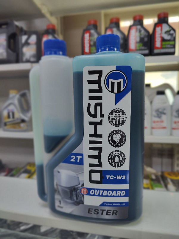 Масло MISHIMO 2T OUTBOARD (ESTER) полусинтетика 1 л в Барнауле
