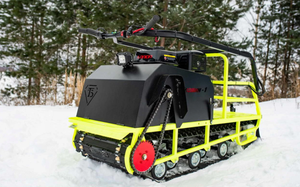 Мотобуксировщик Бурлак ХОЗЯИН-1 (капот металл) в Барнауле