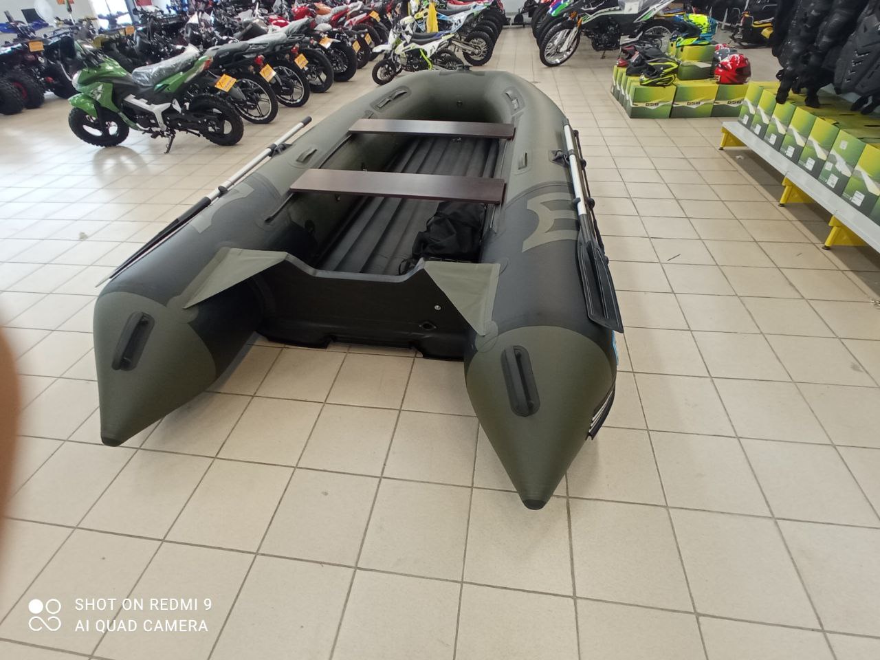 Лодка MISHIMO RIVER JET 410 под водомет в Барнауле