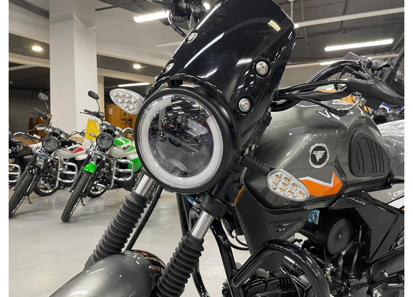 Мопед VMC NOVA 49сс (125сс) Led Full, дисковый тормоз, RKB RATO с баланс. валом, сигнализация в Барнауле