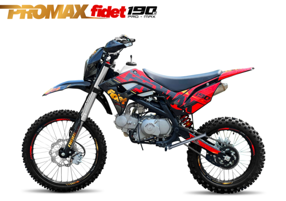 Мотоцикл (питбайк) PROMAX FIDET (ФАЙДЕТ) 190E MAX PRO LUX 19/16 в Барнауле