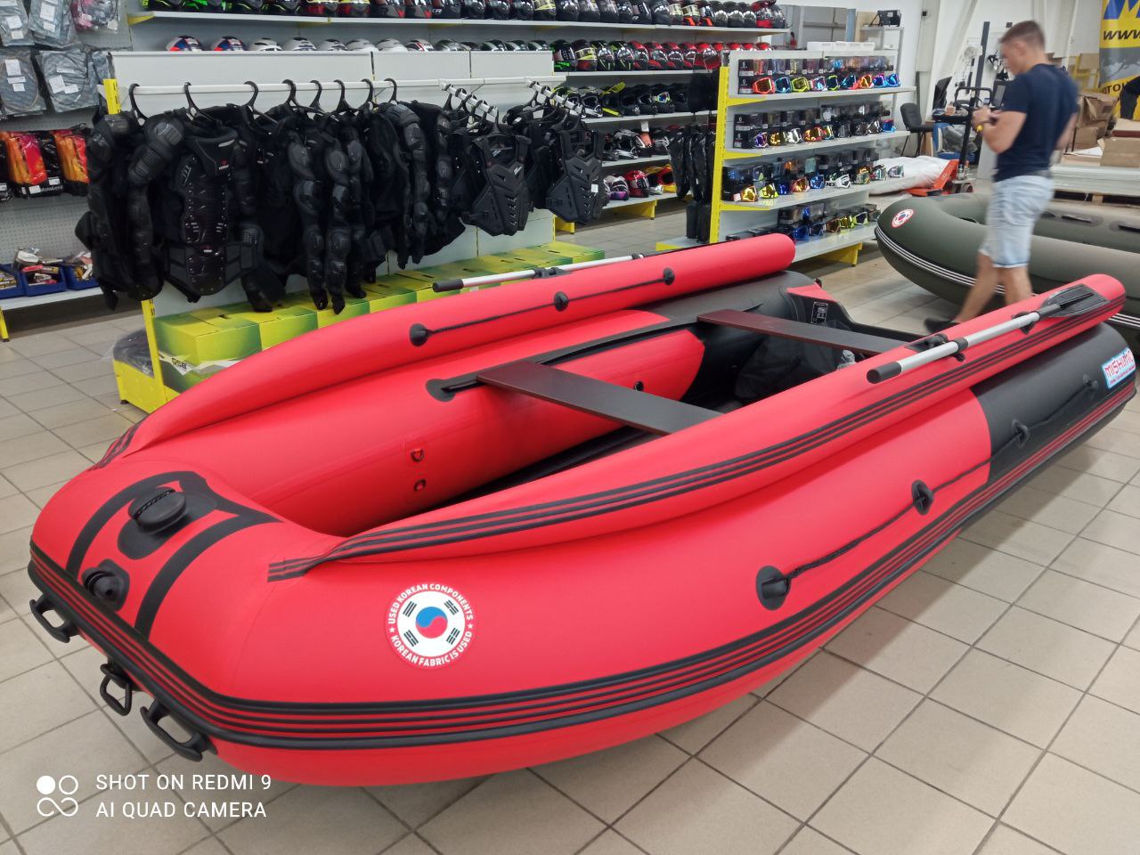 Лодка MISHIMO RIVER FJET PRO 410  под водомет в Барнауле