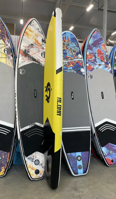 SUP ДОСКА-КАЯК 2 В 1 RAIDEX ALOHA YELLO 10.6’ (320СМ) в Барнауле