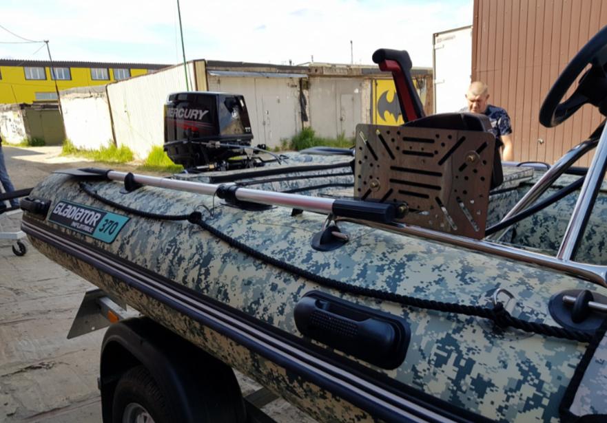 НАДУВНАЯ ЛОДКА GLADIATOR C370AL в Барнауле