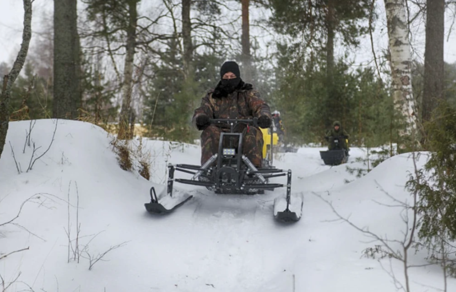 Мотобуксировщик РЫБАК PK 15 л.с. (короткая база 1230мм) в Барнауле