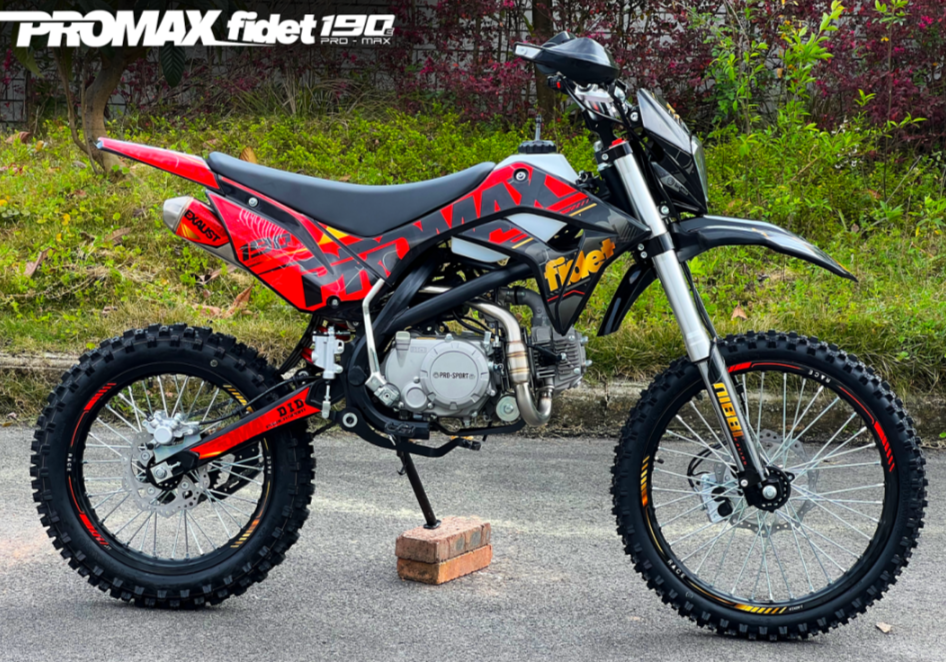 Мотоцикл (питбайк) PROMAX FIDET (ФАЙДЕТ) 190E MAX PRO LUX 19/16 в Барнауле