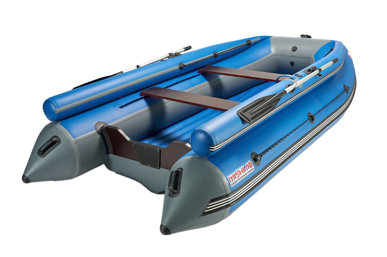 КОМПЛЕКТ ЛОДКА MISHIMO FAMILY LITE 370 + МОТОР 9,9 (15) Л.С. в Барнауле