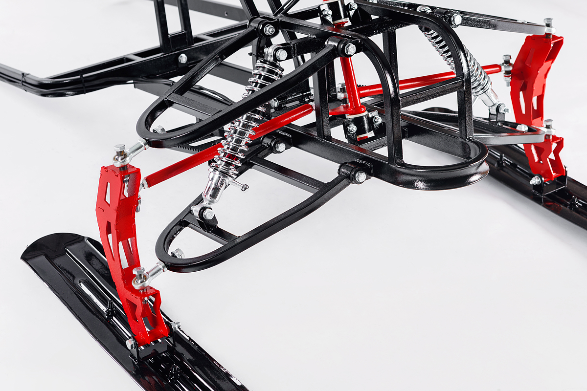 Лыжный модуль IKUDZO с подогревом ручек металлические лыжи в Барнауле