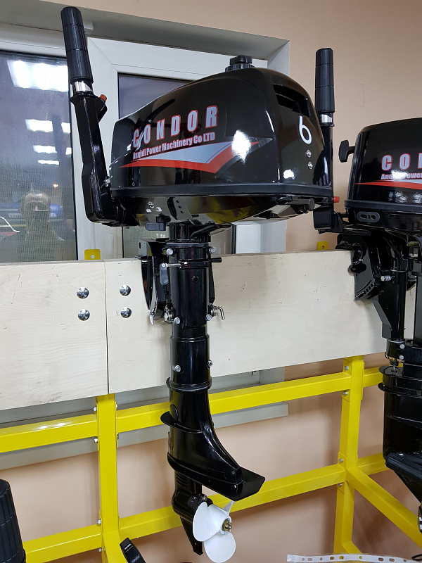 Лодочный мотор Condor F6HS с баком 12 л. в Барнауле