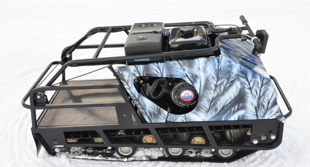 Мотобуксировщик Irondog (Железная собака) M500 15 Камуфляж Охотник в Барнауле