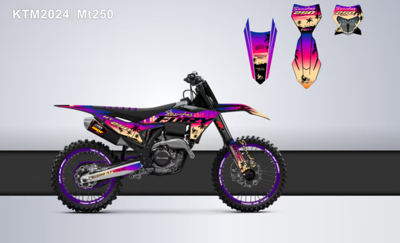 Кроссовый мотоцикл Sanchez Fury MT250 в Барнауле