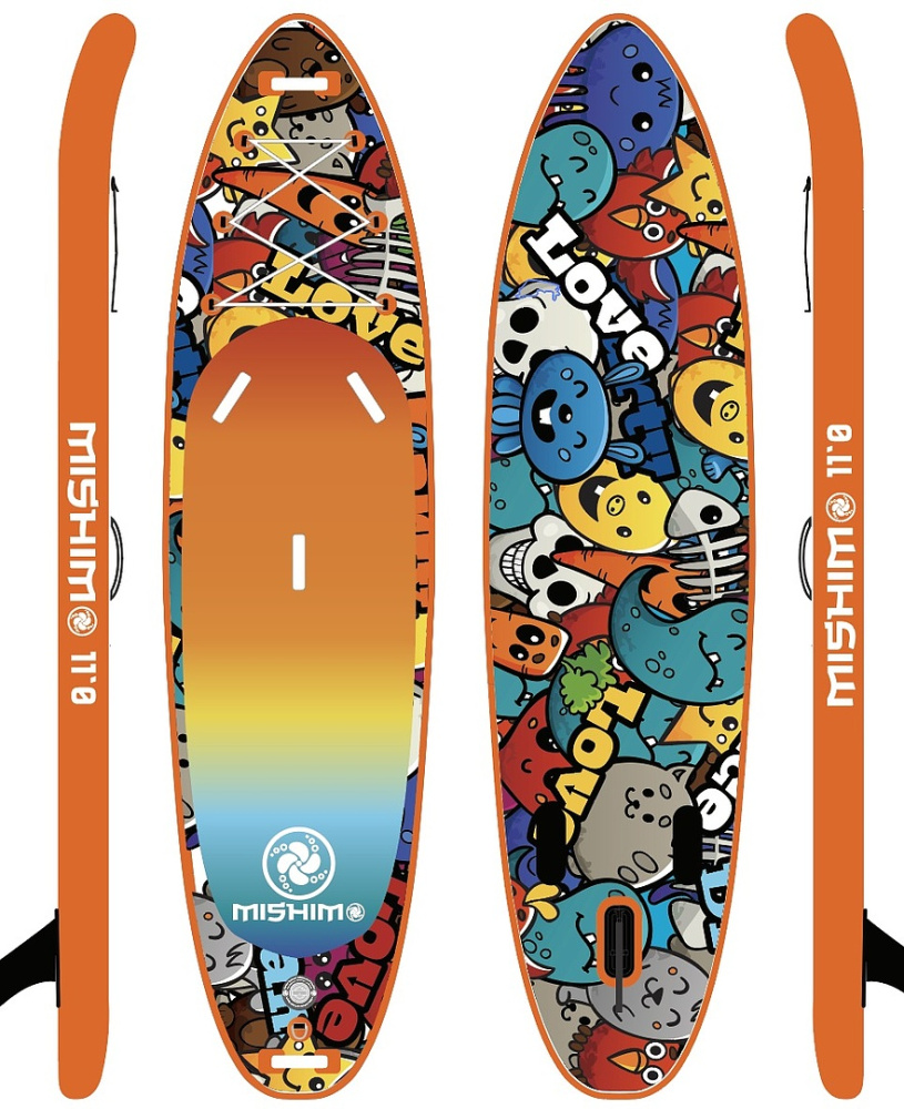 SUP (САП) Доска MISHIMO CRAZY-LINE 9.5’ (305см) в Барнауле
