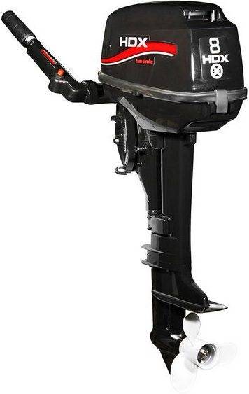 Лодочный мотор 2-х тактный HDX R series T 8 BMS в Барнауле