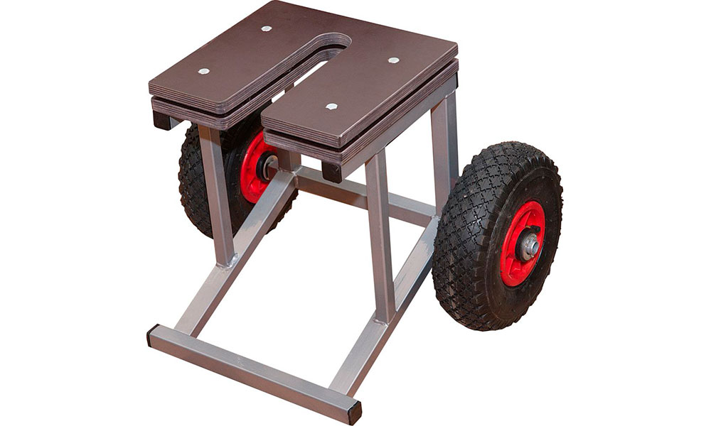 Тележка под лодочный мотор низкая до 60 кг в Барнауле