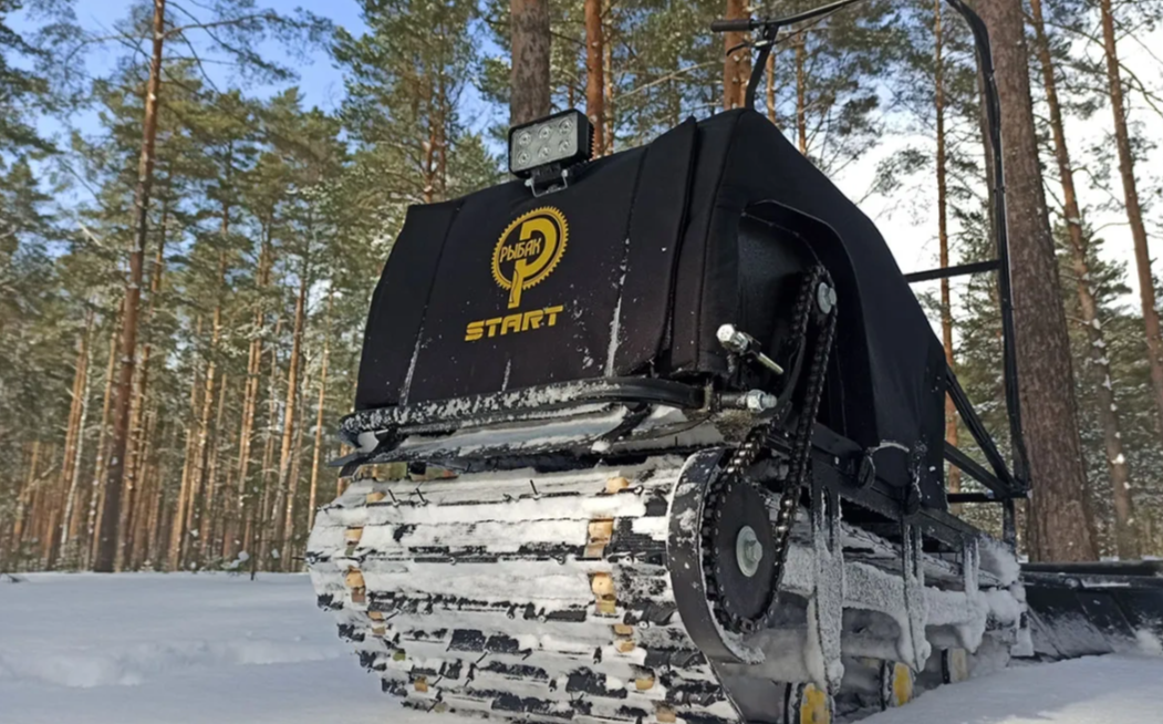 Мотобуксировщик РЫБАК СТАРТ Lifan 15 л.с (тканный капот) в Барнауле