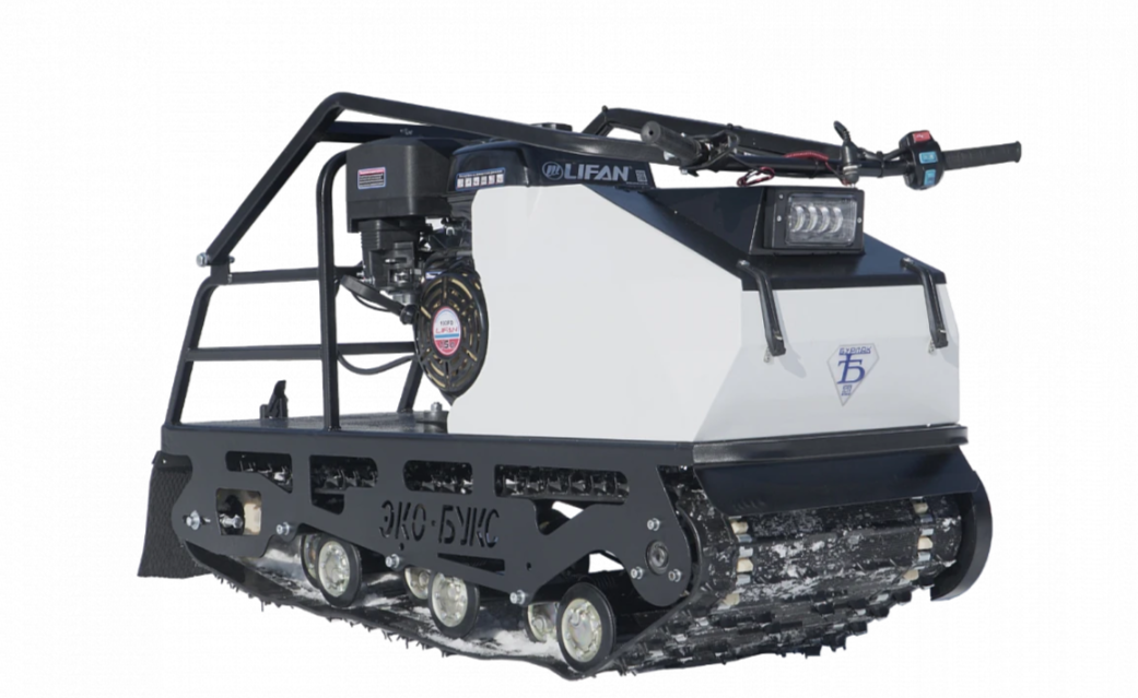 Мотобуксировщик ЭКО-букс V.2 15 л.с. (катковая подвеска, передний привод, длина 1450 мм) в Барнауле