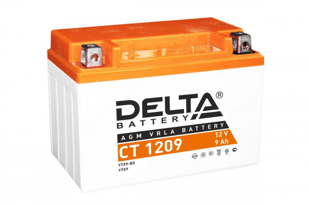 Аккумулятор Delta CT 1209 (12V / 9Ah) в Барнауле