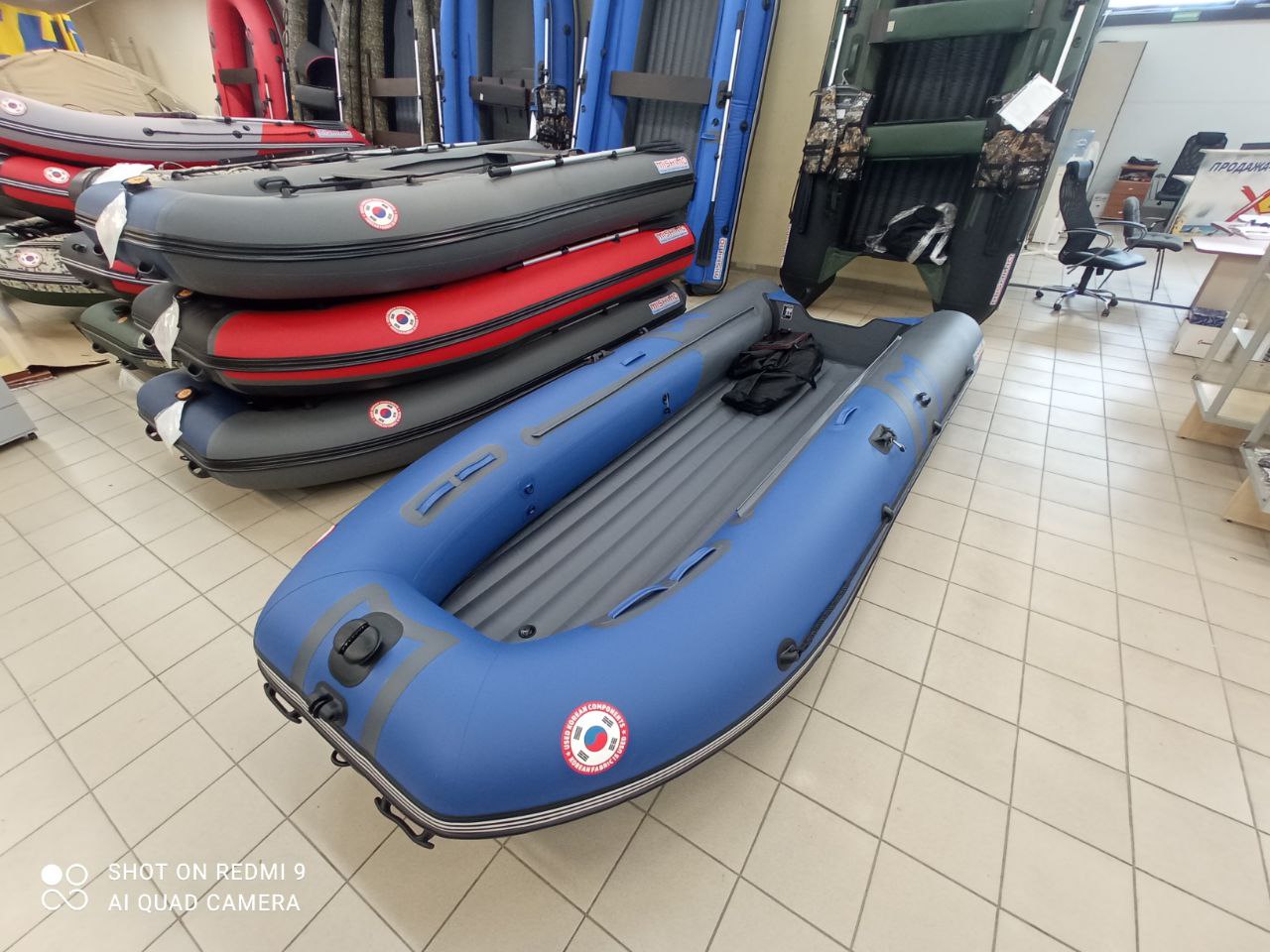 Лодка MISHIMO RIVER JET 410 под водомет в Барнауле