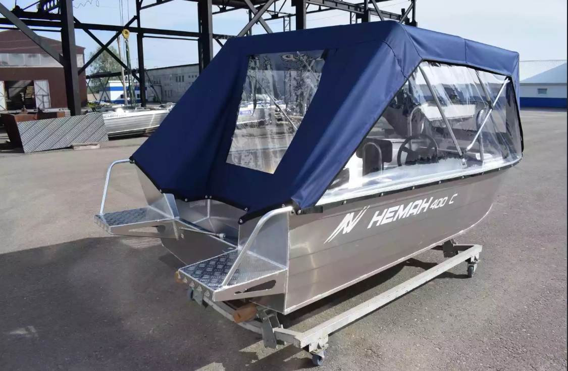 Алюминиевая лодка Неман-400 С в Барнауле