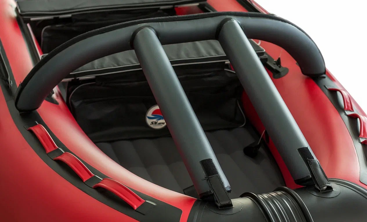 КОМПЛЕКТ НОСОВОГО ТЕНТА К ЛОДКЕ SMARINE AIR MAX 380 ЧЕРНЫЙ в Барнауле