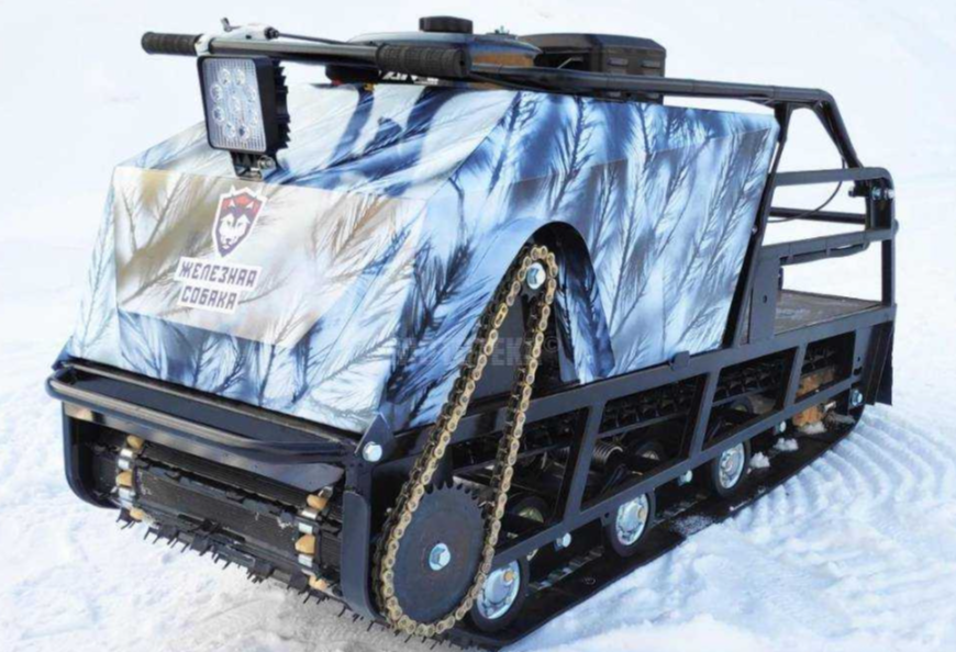 Мотобуксировщик Irondog (Железная собака) M500 15 Камуфляж Охотник в Барнауле